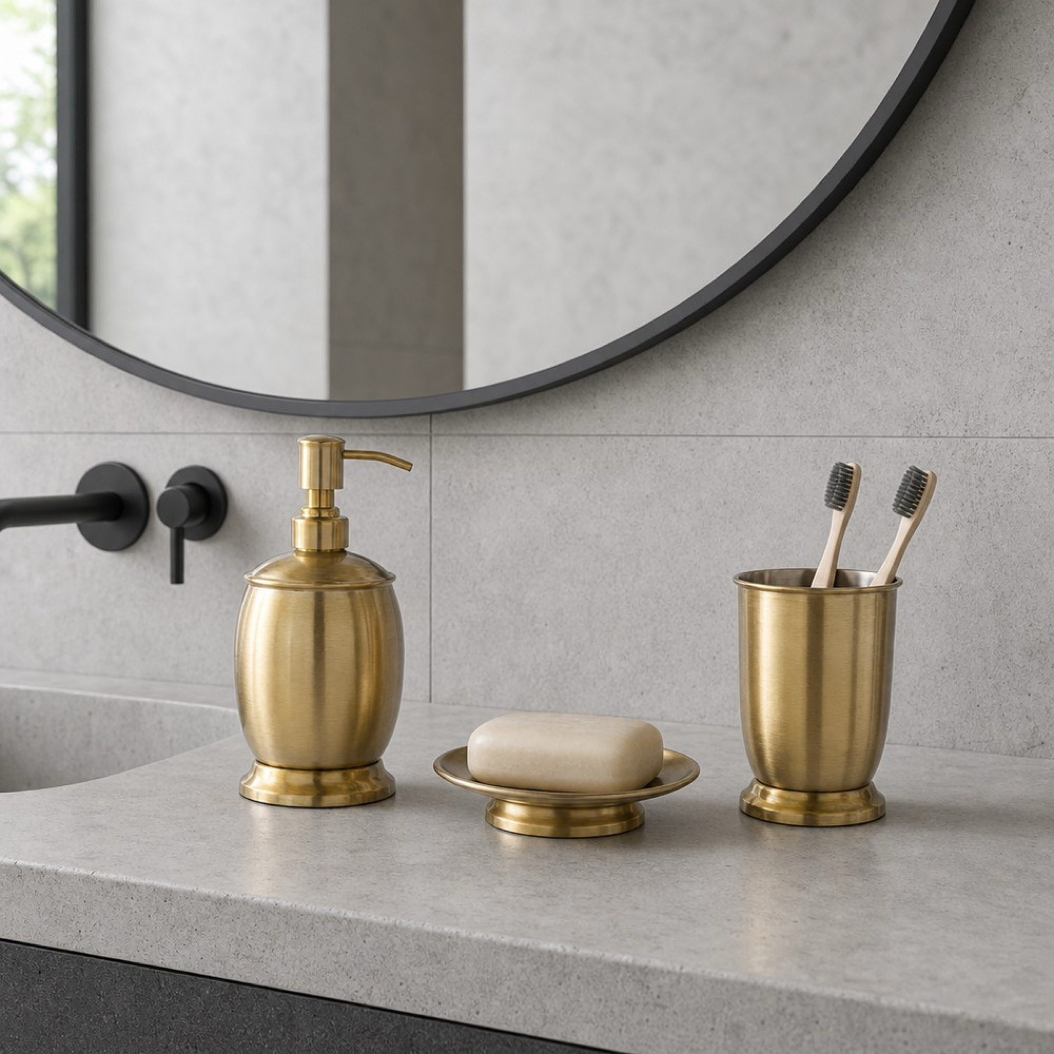 Avya 3-Piece Steel Bath Accessory Set-hbxbathroom-bathaccessories-bathroomsets-image-1