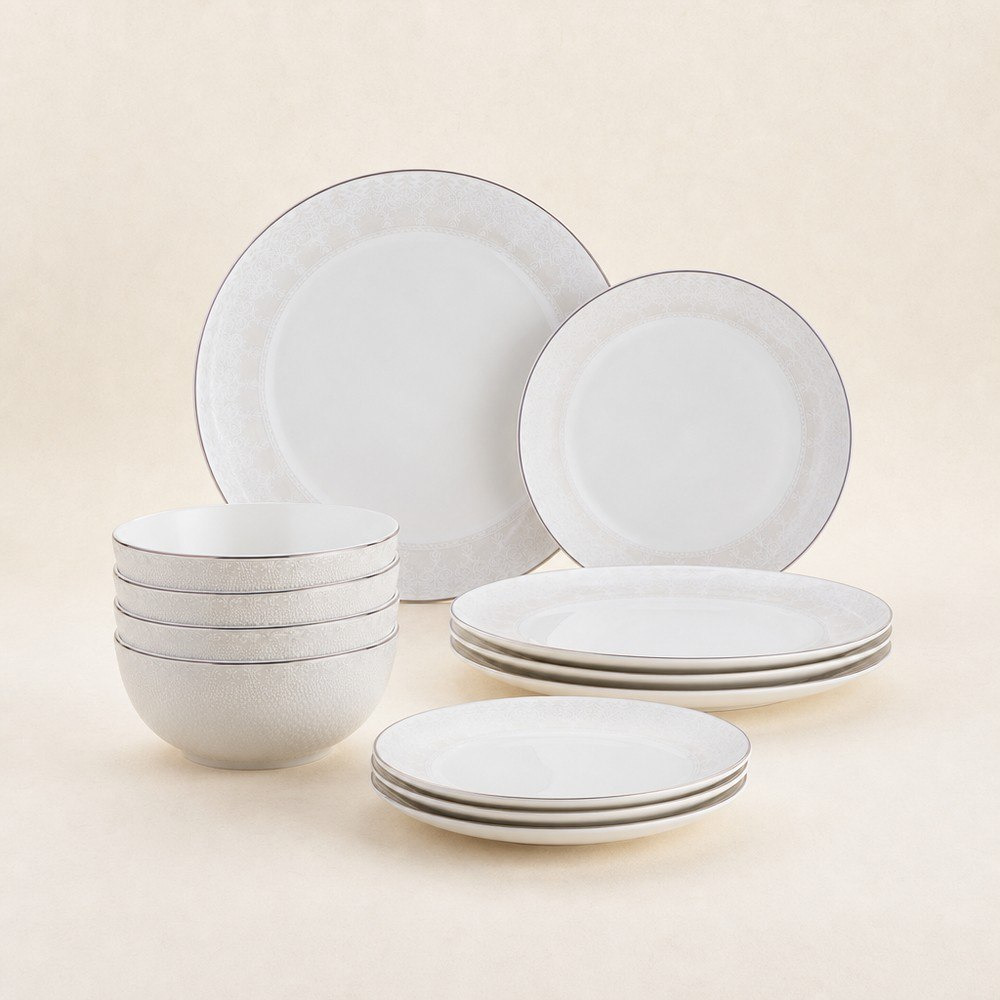 طقم عشاء 12 قطعة من ساندرا - يخدم 4 أفراد-hbxdiningroom-tabletop-dinnersets-image-1