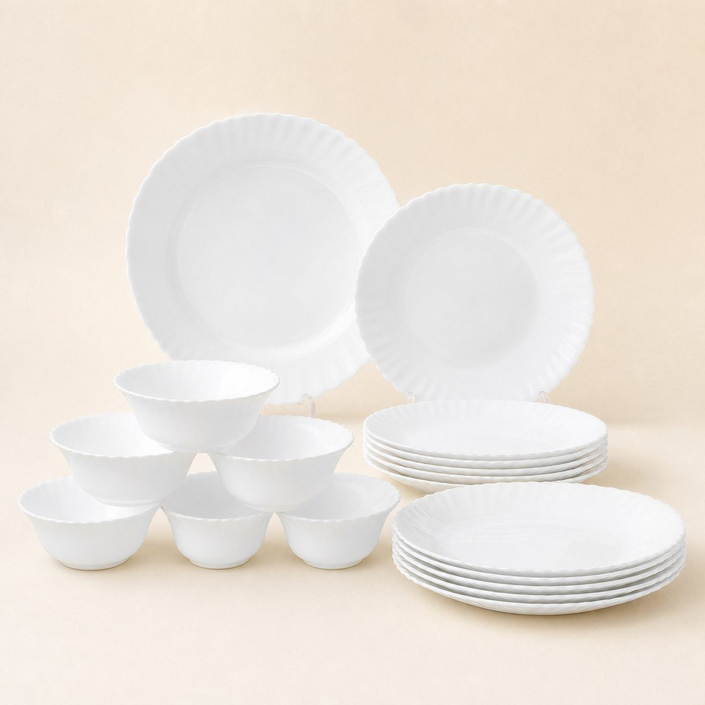 طقم عشاء 18 قطعة من بيرل - يخدم 6 أفراد-hbxdiningroom-tabletop-dinnersets-image-1