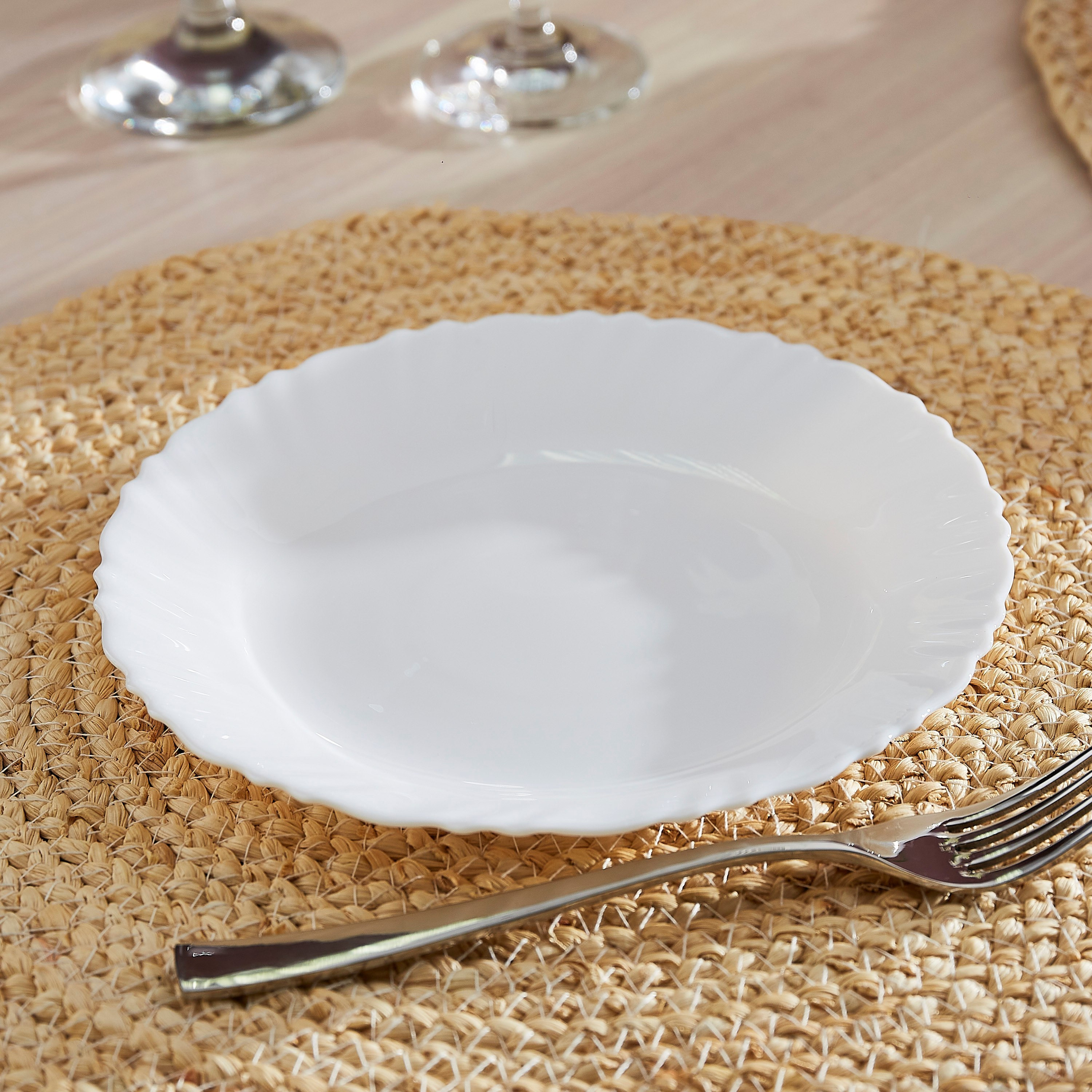 طقم عشاء 18 قطعة من بيرل - يخدم 6 أفراد-hbxdiningroom-tabletop-dinnersets-image-5