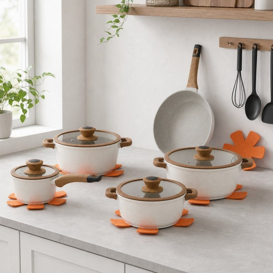La Natura Nonstick Cookware - Set of 14-hbxkitchen-cookware-image-1